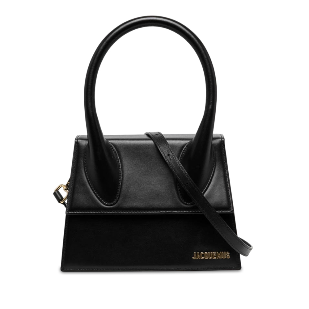 Pre-Loved Jacquemus Smooth Calfskin Le Grand Chiquito
